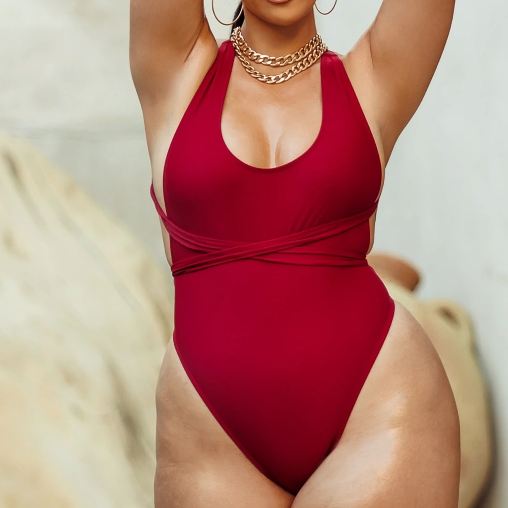 Matte Collection high thigh one piece